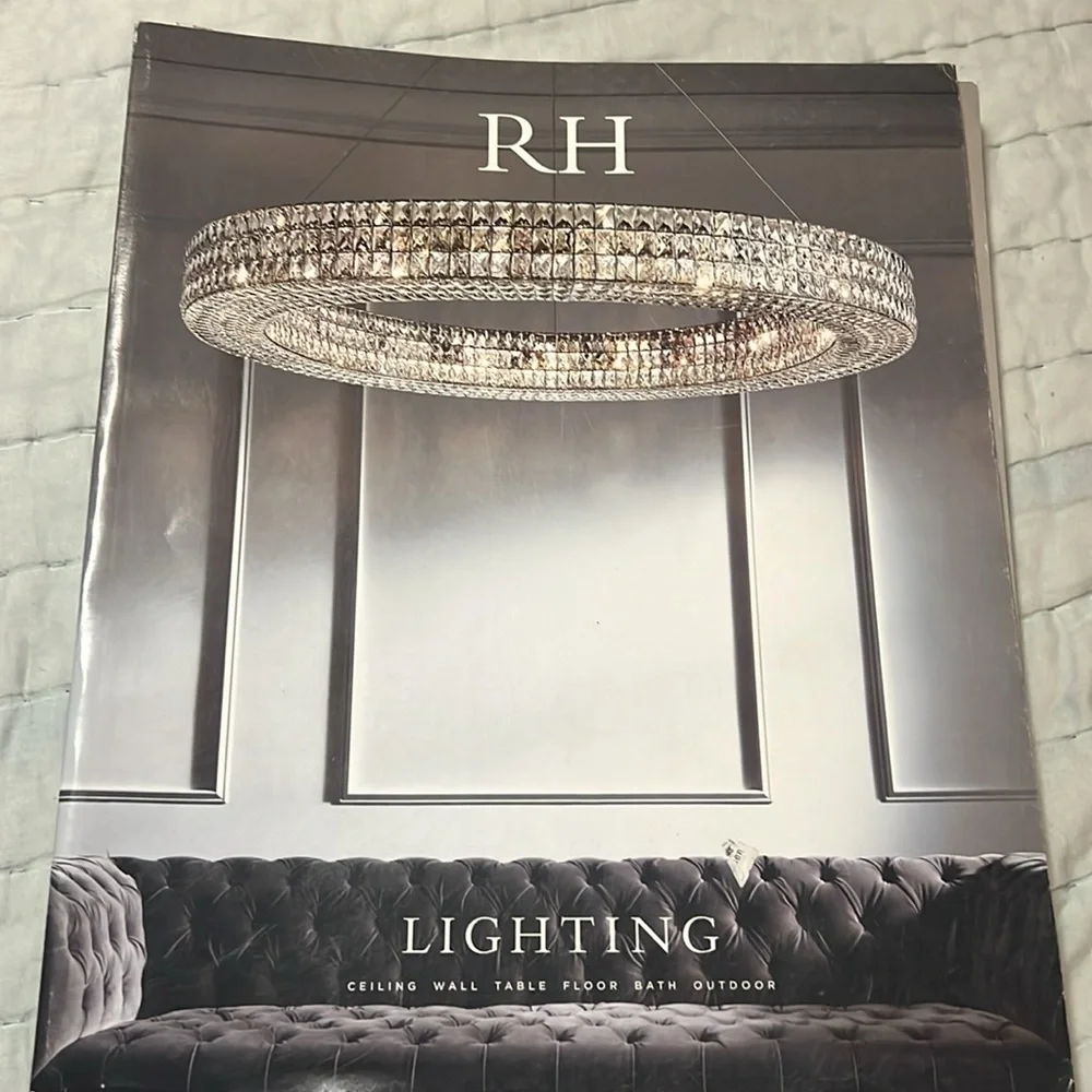 Restoration Hardware (5) Catalogs 2015 Coffee Table